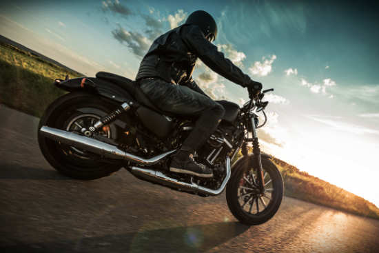 Person on Motorcycle